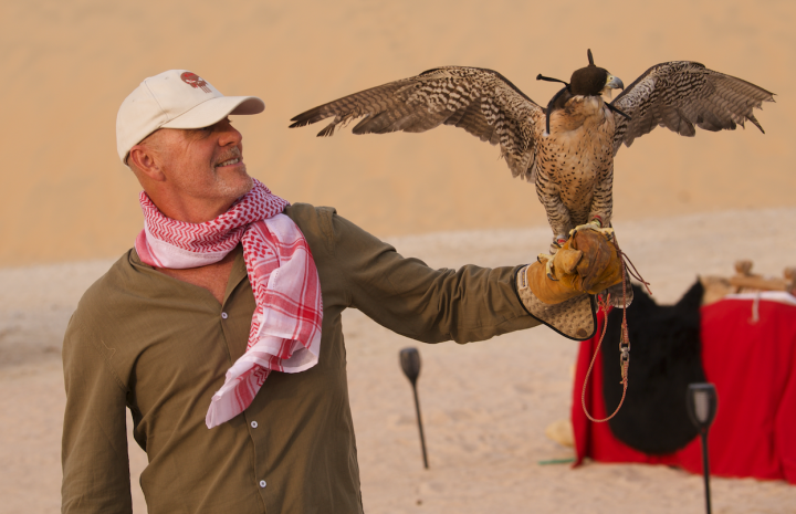 FIFA/Budweiser Camp in Qatar's Desert